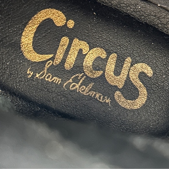 Circus by Sam Edelman Giovanny Snake Print Combat Boots 10 - Picture 9 of 10